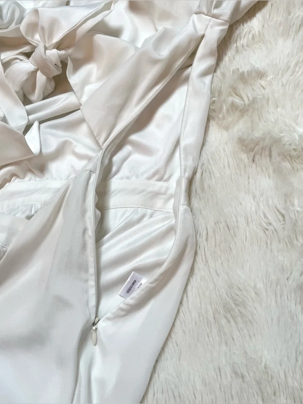 Superdown White Chiffon Tie Front Romper - Picture 9 of 15